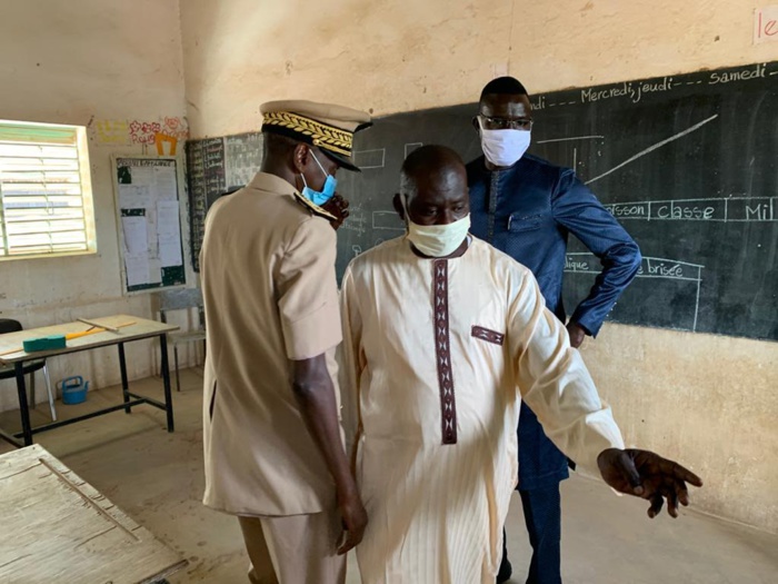 Reprise des cours du 25 Juin prochain : Dame Diop visite les écoles dans les zones les plus reculées du Sénégal.