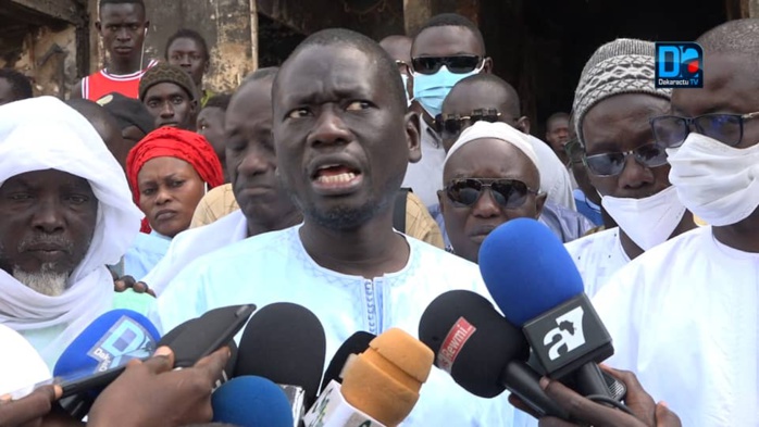 Serigne Mboup au marché Ocass de Touba : « Ce n'est pas normal que des marchés brûlent tous les 02 mois au Sénégal »