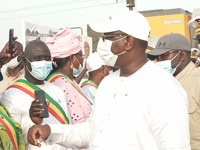 Visite dans le casier rizicole de Fanaye : Le président Macky Sall décide de reproduire le modèle dans l'ensemble du département.