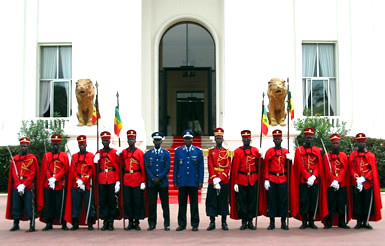 Le complexe des gendarmes de la Présidence