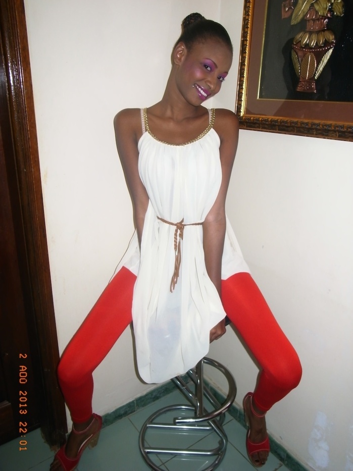 Voici Adja Sow , Miss Saly 2012