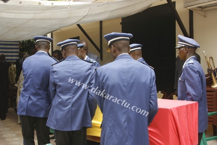 Les images de la levée du corps de l'adjudant Boubou Sy