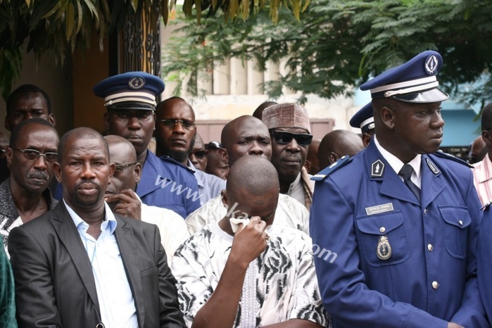 Les images de la levée du corps de l'adjudant Boubou Sy