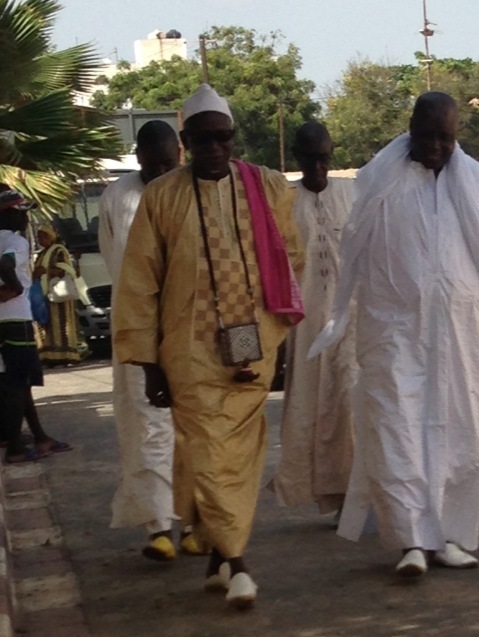 Serigne Moustapha Mbacké Ibn Serigne Cheikh Maty Leye Mbacké a rendu visite à Karim Wade (Images)