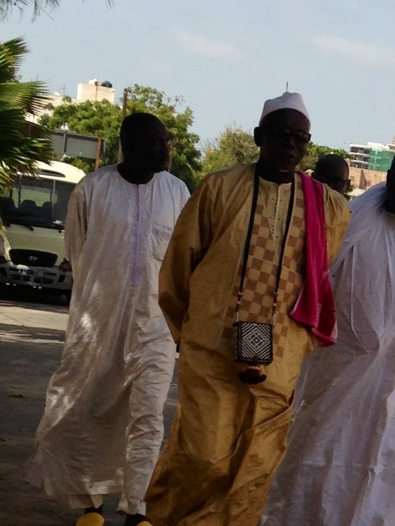 Serigne Moustapha Mbacké Ibn Serigne Cheikh Maty Leye Mbacké a rendu visite à Karim Wade (Images)