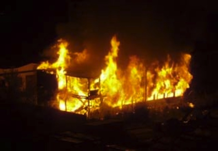 Grave incendie au marché central de Thiès Plusieurs millions seraient partis en fumée