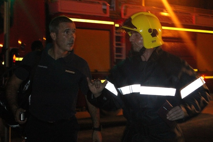 Sandaga : les images de l'incendie du marché