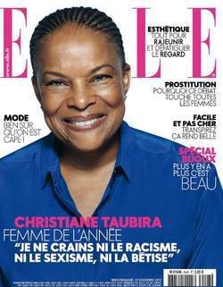 Christiane Taubira élue "Femme de l'année" par Elle