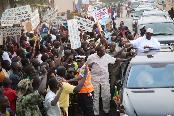 Les images de la visite du président Macky Sall à Touba