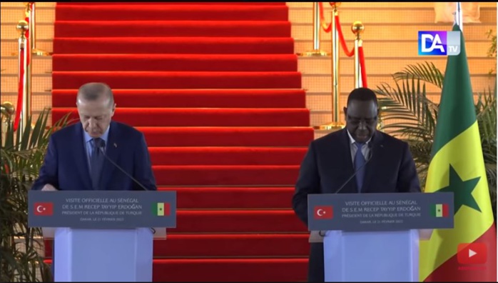 Coopération Sénégal- Turquie : « Les deux gouvernements signent une série de cinq (5) autres accords » (président Macky Sall)