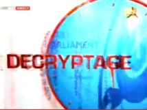 Emission Décryptage du mercredi 29 janvier 2014