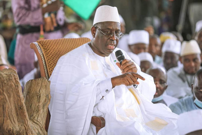 Kaolack : Le président Macky Sall dit ses quatre vérités aux responsables politiques et les invite à l'unité en perspective des législatives.