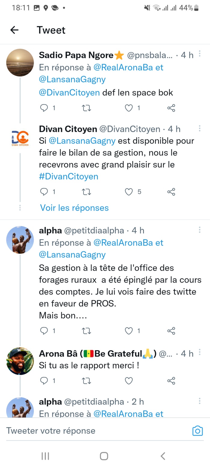 Inondations à Dakar :  Lansana G. Sakho invité sur les réseaux sociaux à rendre compte