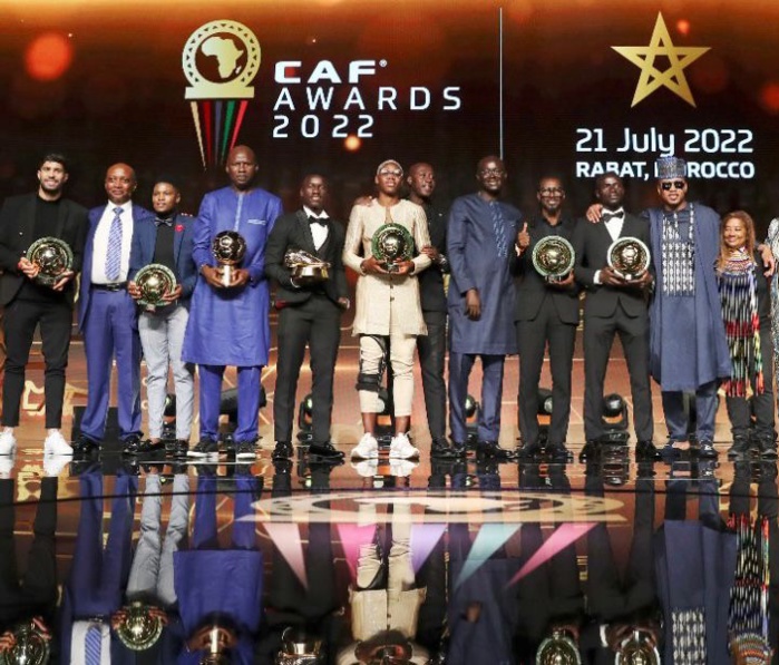 CAF Awards 2022 : Le Sénégal reçu 5 sur 5 !