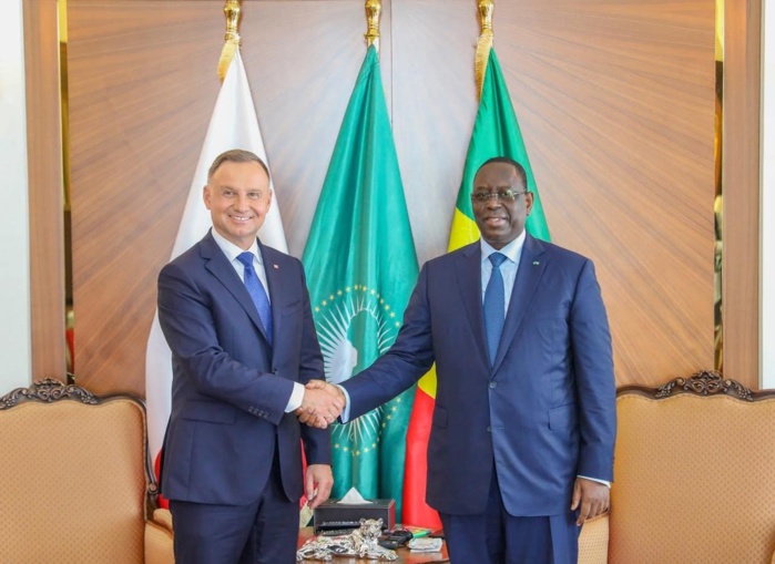 Le Chef de l'État Macky Sall au président Polonais Andrzej Duda : « Le Sénégal reste un pays ouvert à tous les partenariats »