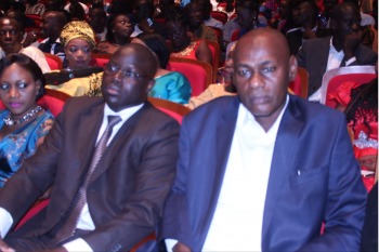 Le Secrétaire d'Etat Youssou Touré et le conseiller spécial Ibrahima N'doye représentaient le palais à la soirée d'Omar Pène