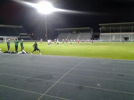 Les images de la séance d'entrainement des "Lions", hier, au National Stadium de Gabaronne