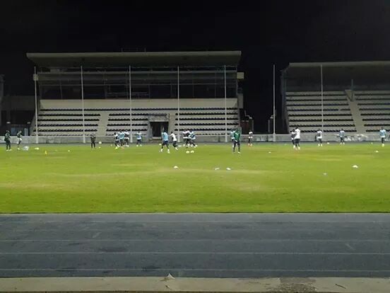 Les images de la séance d'entrainement des "Lions", hier, au National Stadium de Gabaronne