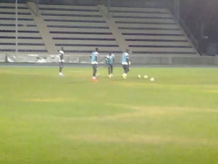 Les images de la séance d'entrainement des "Lions", hier, au National Stadium de Gabaronne