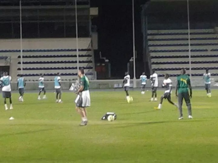 Les images de la séance d'entrainement des "Lions", hier, au National Stadium de Gabaronne