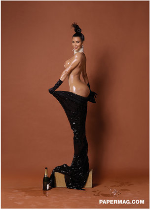 Les photos nues de Kim Kardashian pour "Paper Magazine" font le buzz sur internet