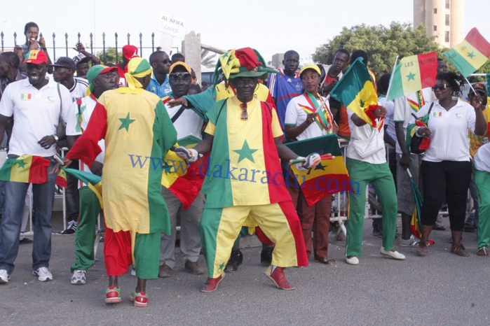 Les images de l'arrivée des Lions à l’Aéroport Léopold Sédar Senghor 