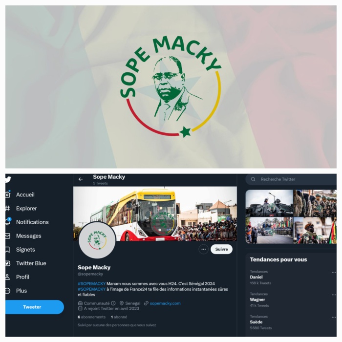 « Sope Macky » : La plateforme qui explose les réseaux sociaux et qui refait l'image du président 