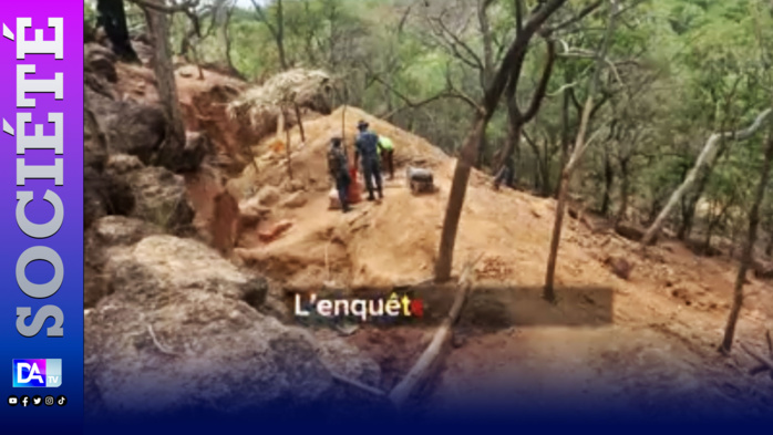 Kédougou : Démantèlement d'un site d'orpaillage clandestin naissant entre Ngary et Diboly