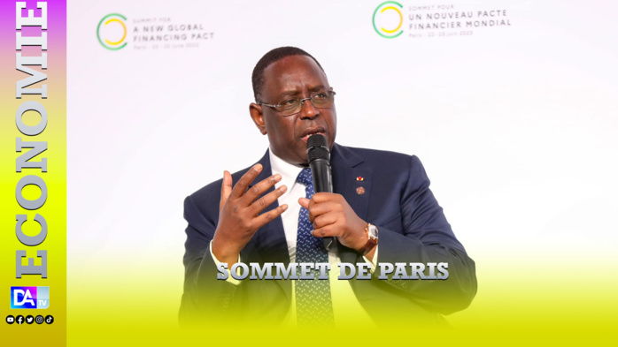 Macky Sall à l’ouverture du Sommet de Paris : Le président fait le plaidoyer pour un financement urgent dans le domaine des infrastructures