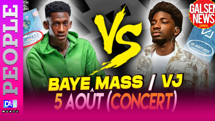 Concert le 05 Août : clash ou confidence entre les deux artistes Baye Mass et VJ ?