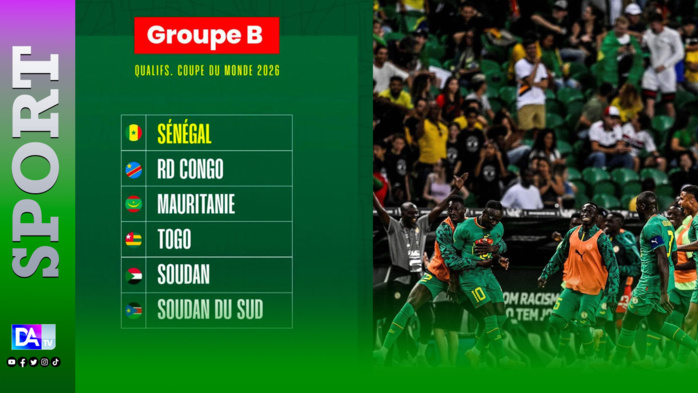 Tirage au sort éliminatoires mondial 2026 : Le Sénégal dans le groupe B avec la Mauritanie, la RDC. le Togo…