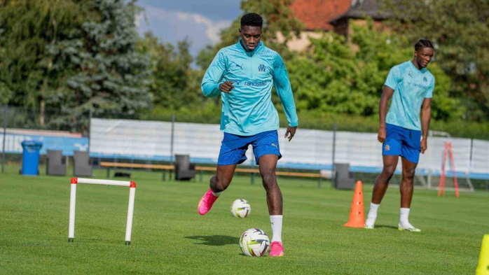 OM : Première séance d’entraînement pour Ismaëla Sarr …