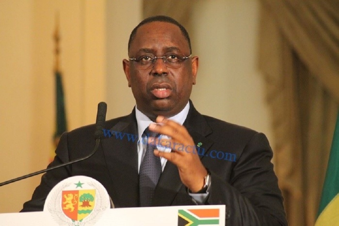 Audience des enfants du Président Abdou Diouf