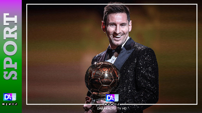 Football : Lionel Messi remporte un 8eme ballon d’or devant Haaland et Mbappé