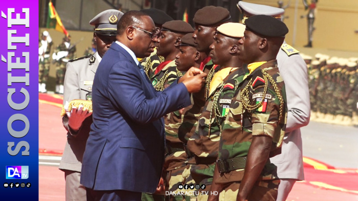 Journée Forces Armées : Le président de la République a décoré six soldats blessés de guerre