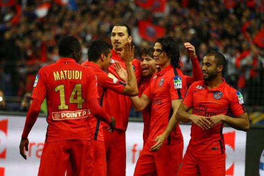 Le PSG remporte la Coupe de la Ligue en écrasant Bastia (4-0)