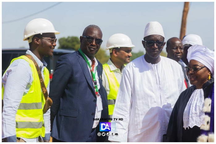 Tournée économique à Kaolack : Les images de la visite de chantier du chef de l’État à l’USSEIN