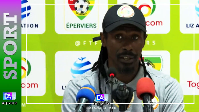 Aliou Cissé : « Les joueurs ont donné le maximum de ce qu’ils pouvaient… »