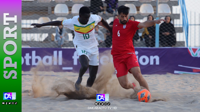 Préparation mondial de Beach Soccer 2024 : Le  Sénégal signe un 3/3 contre l’Iran !