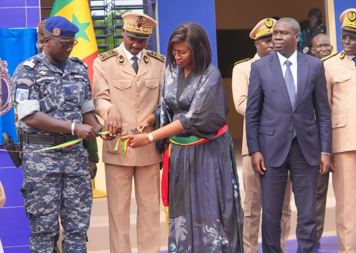 Inauguration de la Brigade de gendarmerie de Niaguis : Le maire Victorine Anquediche Ndeye salue les efforts du président Macky Sall pour la paix