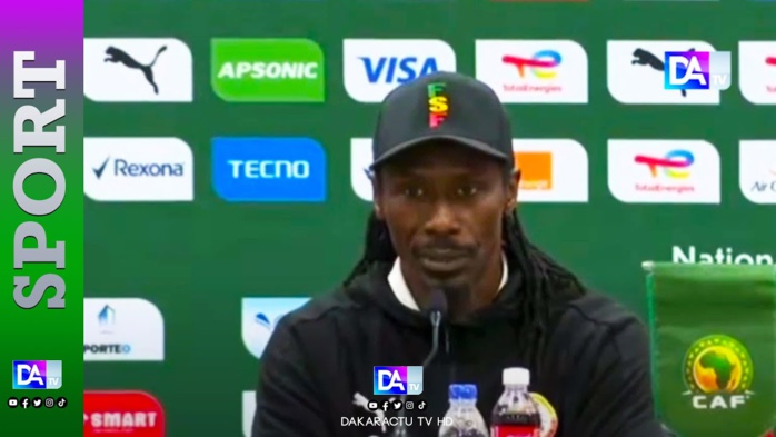 Aliou Cissé sur son état de santé : « Je vais très bien, merci pour votre soutien »