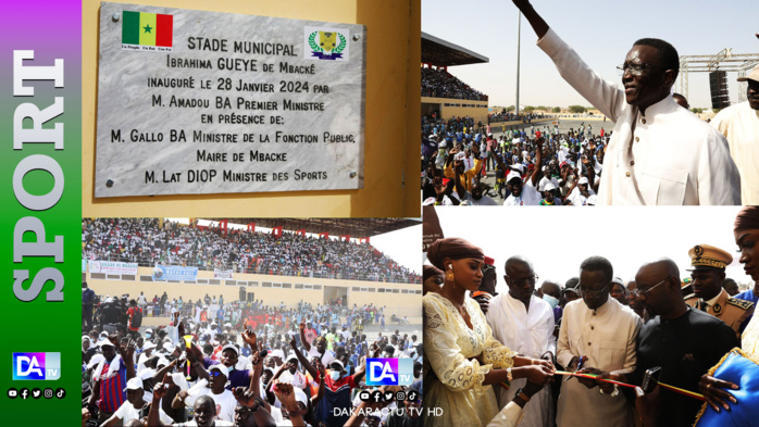 Inauguration du stade de Mbacké/ Le message du PM aux jeunes : « cette infrastructure sportive représente l’espoir d’une jeunesse dynamique et ambitieuse »