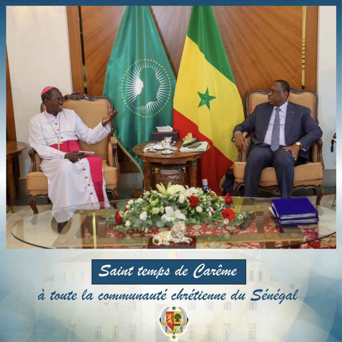 Temps de carême : le message de Macky Sall à la communauté chrétienne