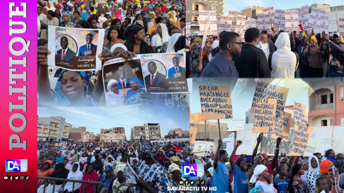 Campagne présidentielle 2024 : Adoubé à Keur Massar, Amadou Bâ lance officiellement sa conquête du pouvoir !