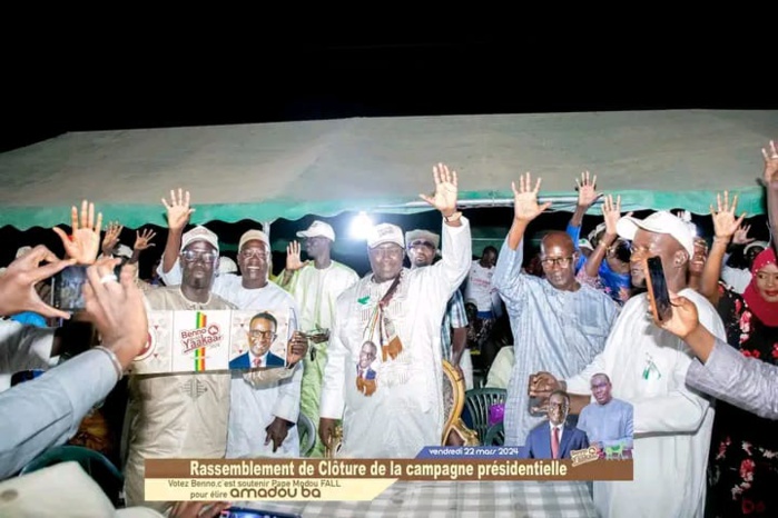 DIOURBEL-  Meeting de clôture de Dëgg- Moo - Woor: Pape Modou Fall estime que la forte mobilisation augure d'une victoire au 1er tour