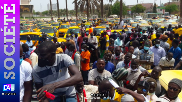 Marche contre le transport irrégulier : Les taximen dans la rue ce samedi