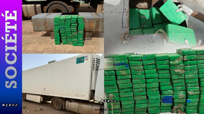 Nouvelle saisie de cocaïne à Koumpentoum: 228 plaquettes de cocaïne découvertes dans un camion d'une contrevaleur de plus de 21 milliards  Fcfa