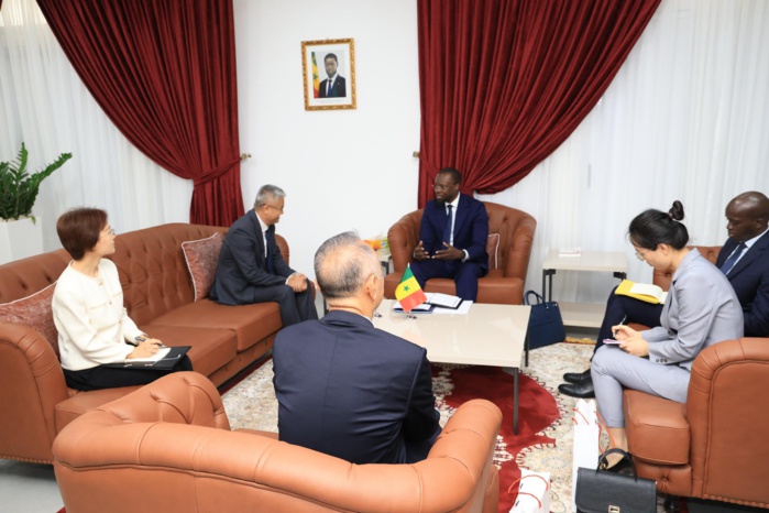 Coopération Sénégal-Chine : L'Ambassadeur Xiao Han a rencontré le Premier ministre Ousmane Sonko