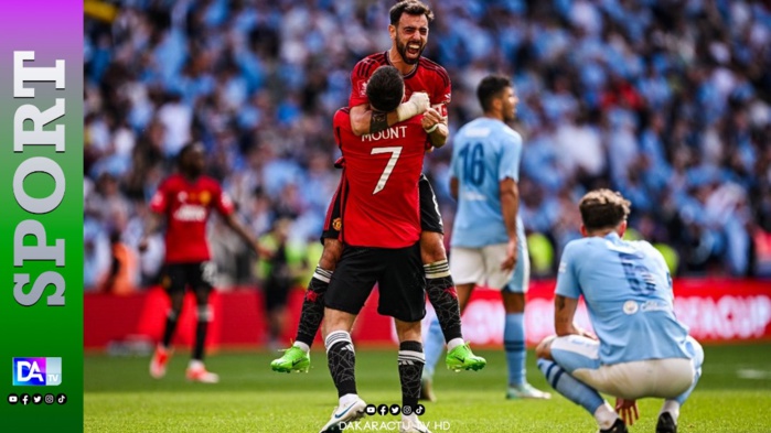 FA Cup : Manchester United s'impose contre les Cityzen de Guardiola