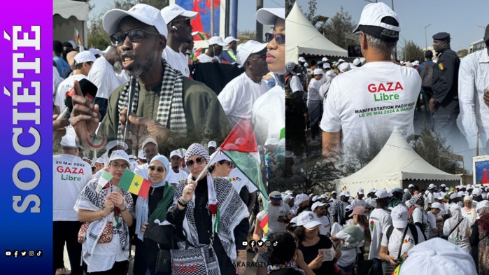 Agression contre le Gaza: La communauté Palestinienne à Dakar initie la grande marche de protestation contre Israël